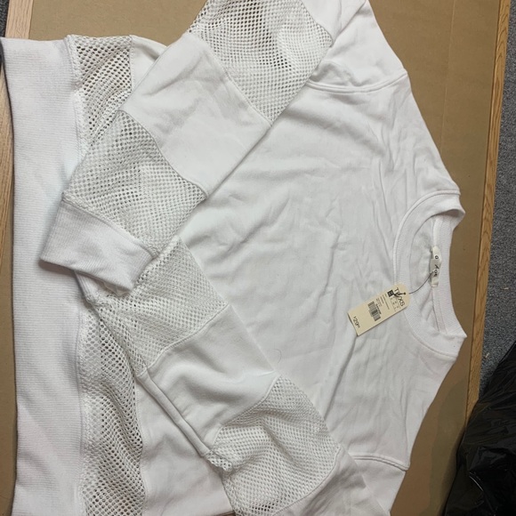 BRAND NEW garage white long sleeve top - Picture 1 of 2